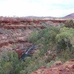 Ziel der Wanderung: Fortescue Waterfalls