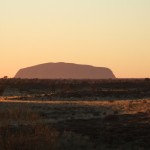 Uluru beim Sonnenaufgang