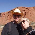 Uluru aus der Nähe (davor Aliens)