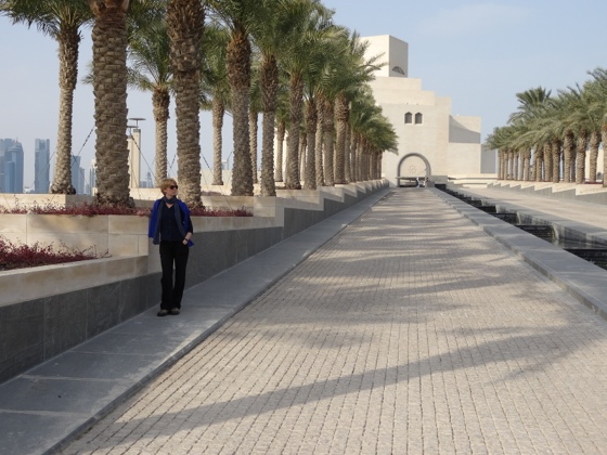 Vor dem Islamic Art Museum