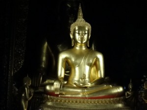 Wat Bowonniwet - Goldener Buddha