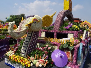 Blumenfestival in Chiang Mai