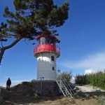 Kleiner Leuchtturm im Süden, auf dem Gellen.