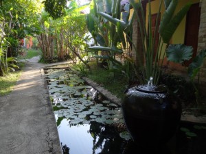 Teich im Sabaidee-Garten