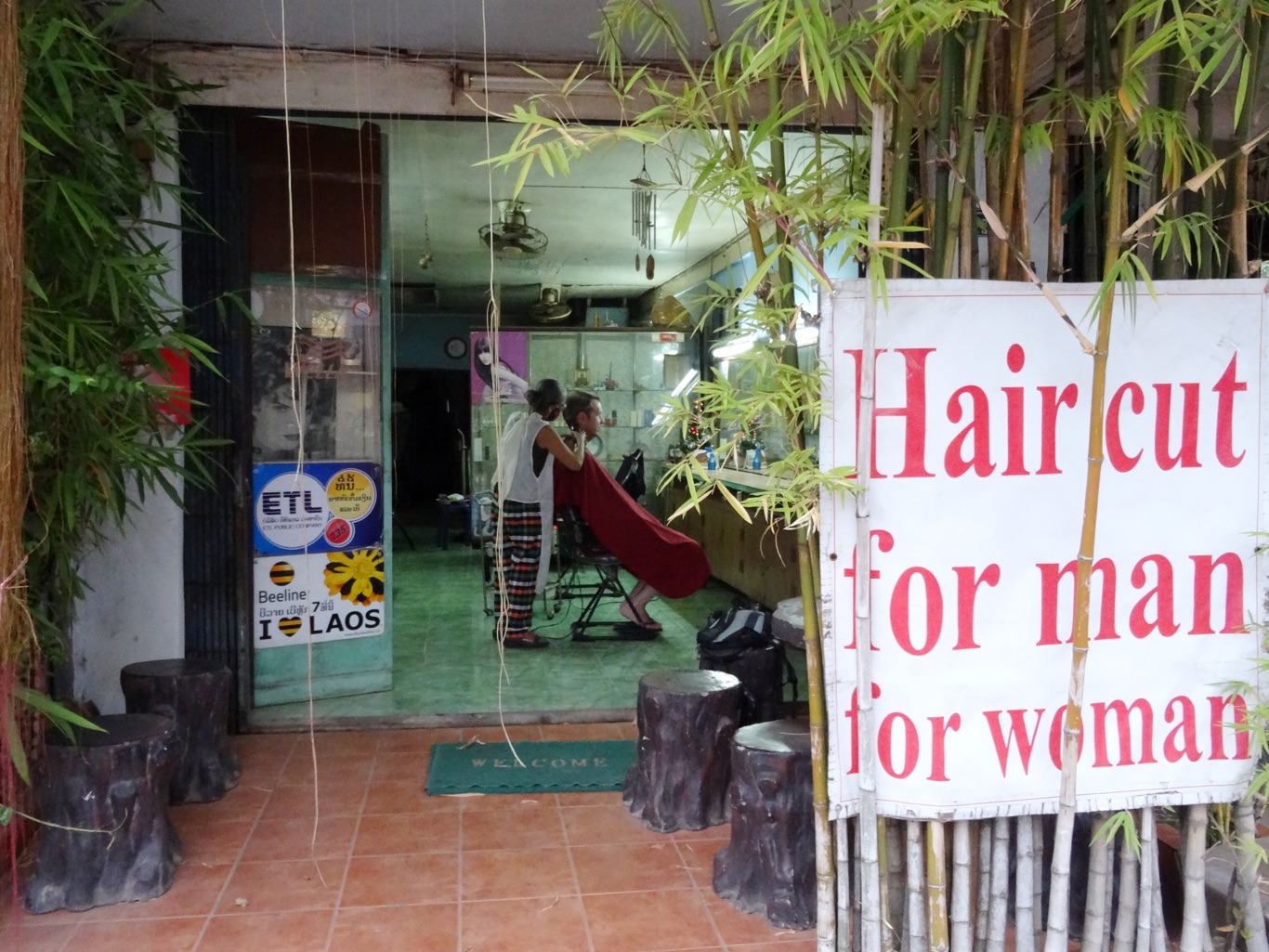 Friseur in Vientiane
